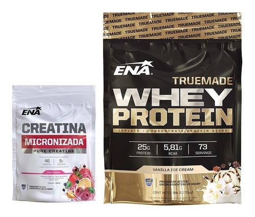 True Made 5 Lb Proteina  + Creatina  Ena 300 Gr