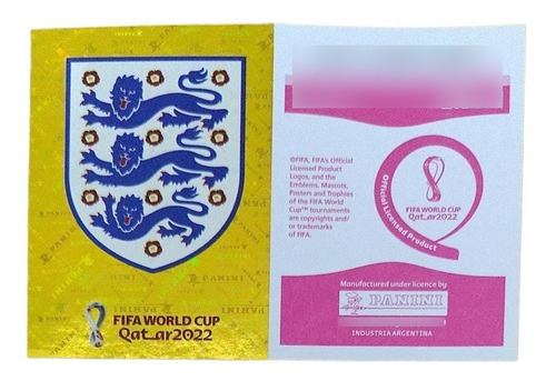 Figuritas Mundial Qatar 2022 | Escudos | Original Panini