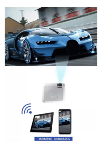 Proyector Aun D40w Hometheater Multimedia Hd Wifi Mirror