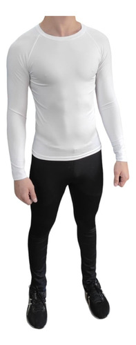 Calza Termica Lycra Larga Sport Primera Piel Deportes Hombre