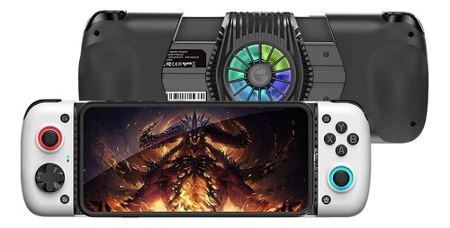 Control Gamesir X3 P/ Celular Tipo-c C/ Cooler Rgb Y Estuche