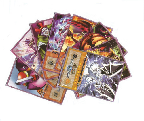 Kit Cards Yugioh 200 Cartinhas =50 Pacotinhos Fechados