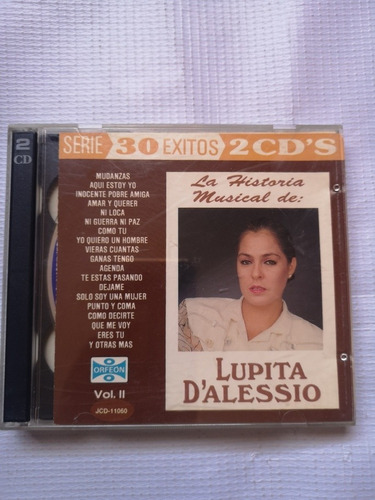 Lupita Dalessio Album Doble Disco Compacto Historia Musical 