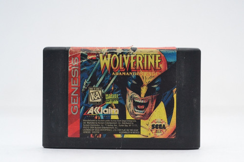 Wolverine Adamantium Rage Para Sega Genesis