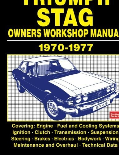 Libro:  Triumph Stag 1970-1977 Owners Workshop Manual