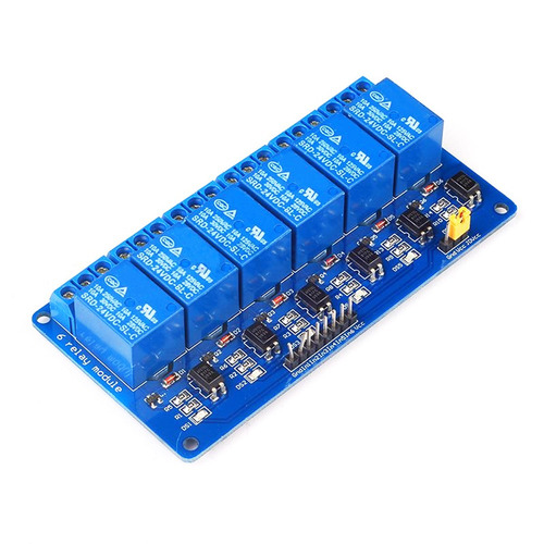 Imagen 2 de 5 de Modulo Rele 5v 6 Canales (6ch) Arduino - Pic