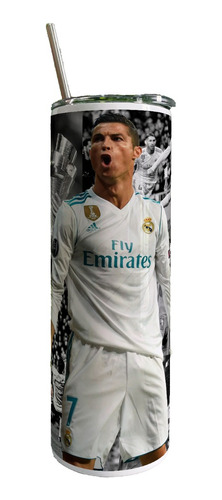 Termo Skinny Tumbler De Cristiano Ronaldo Cr7