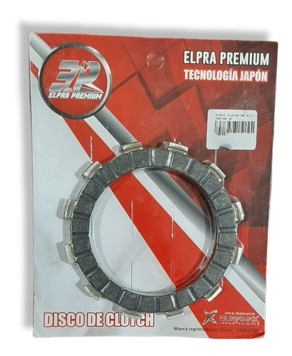 Kit De 4 Discos De Clutch Moto Best 125