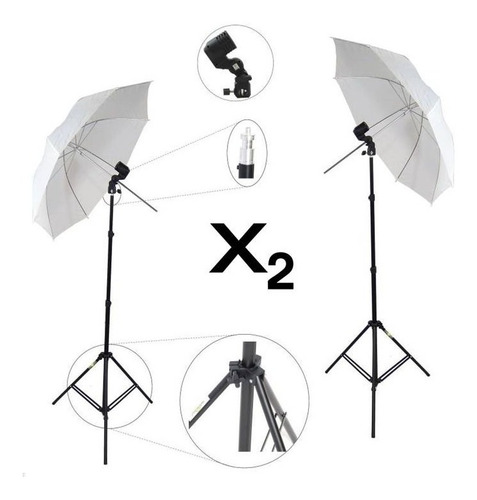 Kit De Luces Para Estudio De Video Y Fotografía