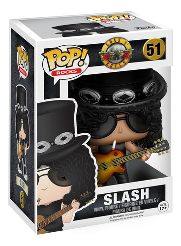 Funko Pop! Rocks: Music - Guns N' Roses Slash De La Banda