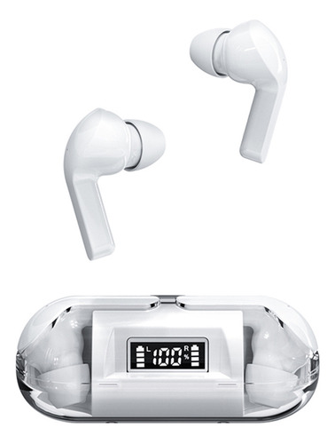 Audífonos Bluetooth Transparentes Earphone Space Capsule