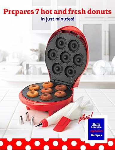 Betty Crocker Donut Maker, Mini Donut Maker Con Superficie A