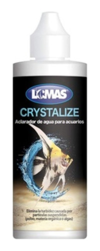 Crystalize 125ml Aclarador De Agua Para Acuarios X5 Unidades