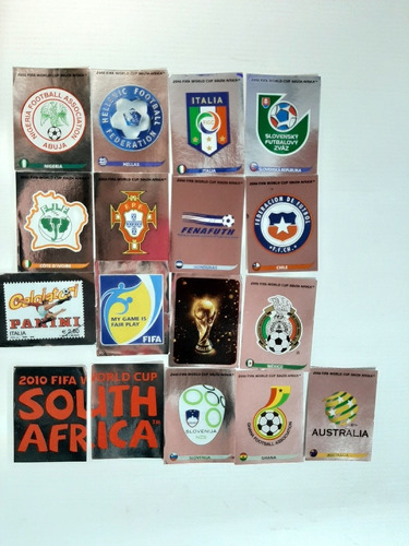 Figuritas Futbol Mundial South África 2010 Metalizada Ro 716
