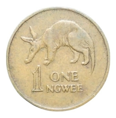 Zambia 1 Ngwee 1972  2ts#3