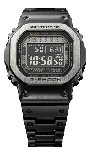 Clásico reloj Casio dorado G-SHOCK para hombre GMW-B5000GD