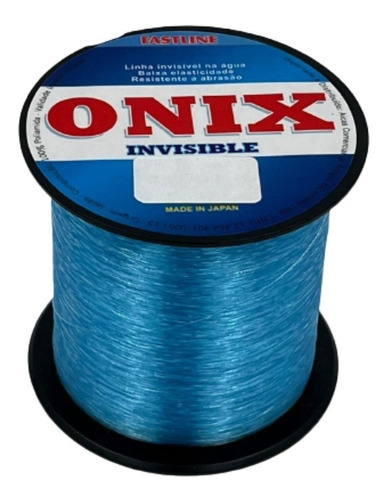 Linha De Pesca Onix Invisible 0,57mm - 350m Cor Azul