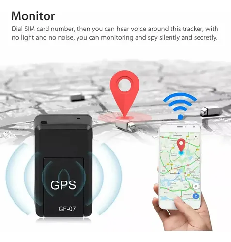 Localizador Gps Mini Rastreador Portátil Gf-07 Para Auto | MercadoLibre