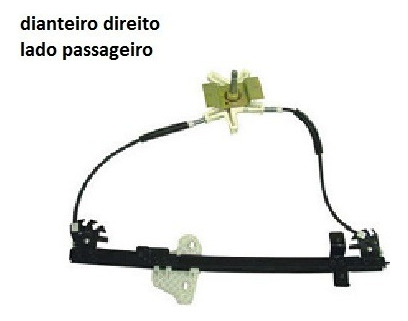 Maquina Vidro Mecanica Porta Ford-ka 2003 2004 2005