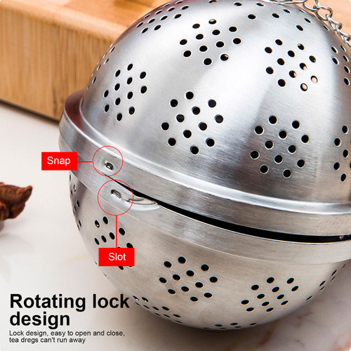 Colador De Té Infusor Condimento Filtro Bola Malla Diseño 30