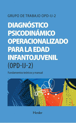 Libro Diagnóstico Psicodinámico Operacionalizado Para La Eda