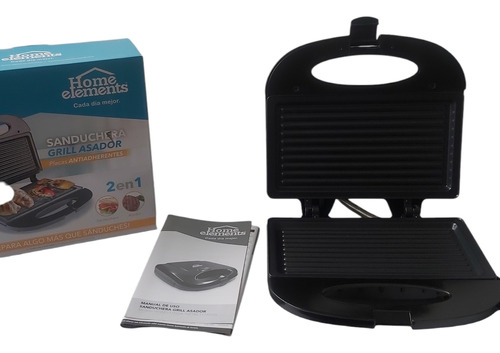 Sanduchera Grill Asador Home Elements