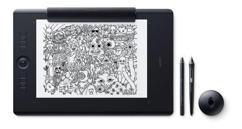 Imagen 2 de 3 de Tableta gráfica Wacom Intuos Pro Paper Edition M PTH-660P con Bluetooth black