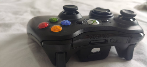 Controle Microsoft Xbox 360 Original Preto (Recondicionado)