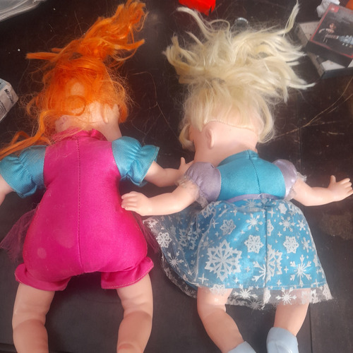 Imagem 5 de 9 de Bonecas Frozen Baby Elza E Anna Marca Disney Como Nas Fotos