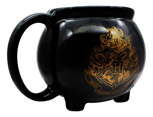 Imagem 3 de 5 de Caneca Caldeirão Harry Potter Hogwarts 500ml 3d