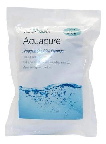 Aquapure 125ml C/ Bag Trata 500l Aquário Melhor Que Purigen 