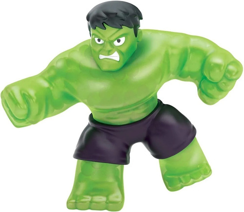 Imagem 1 de 2 de Boneco Marvel Hulk Figura Squishy Heroes Of Goo Jit Zu