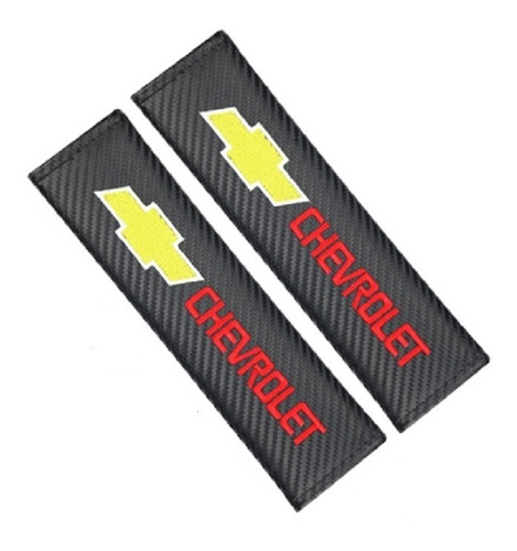 Funda O Cubre Cinturón De Seguridad Logo Chevrolet