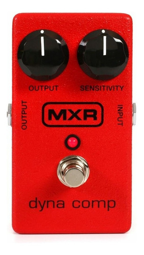 Pedal De Efecto Mxr Dyna Comp M102 Compresor Analogo