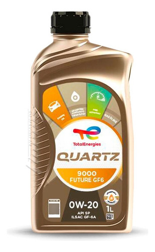 Aceite Total Quartz 9000 Future Gf6 0w20 Sintetico 1 Litro