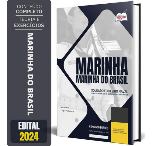 Apostila Marinha Do Brasil 2024 Soldado Fuzileiro Naval