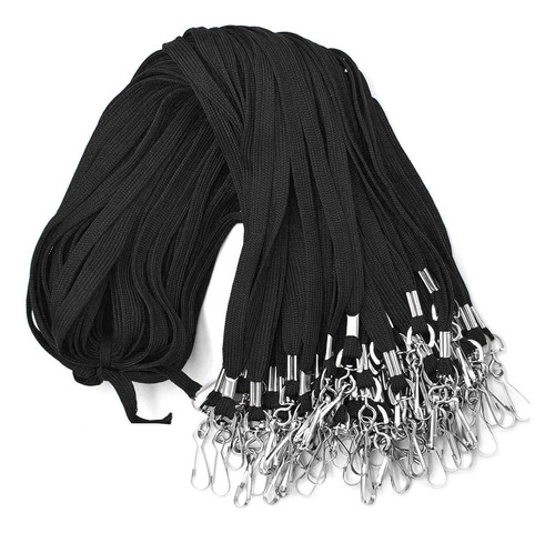 Cordón De 50pcs Clip Giratorio Porta Gafetes De Identi...