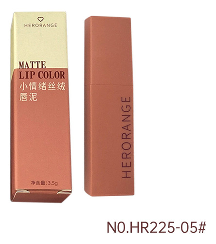 Brillo De Labios C Lip Mud Velvet Matte De Larga Duración, M
