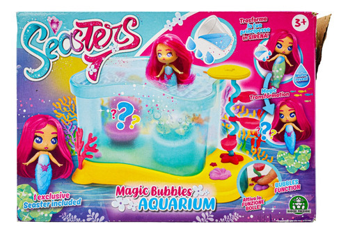 Seasters Aquario Burbujas Magicas Playset Famosa Cd