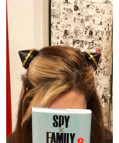 Imagen 5 de 7 de Hebilla Para Pelo Anya Spy Family Cosplay Gastovic Anime