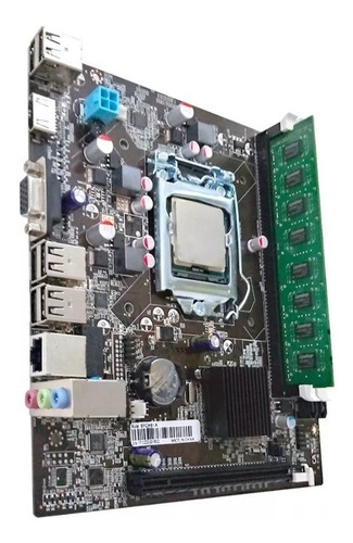 Imagem 1 de 3 de Kit Processador I3 4160 + Placa Mãe + Memória 4gb *novo*