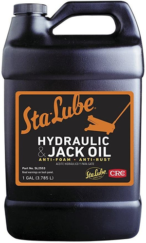 Crc Sta-lube Sl2553 Hydraulic And Jack Oil - 1 Gal