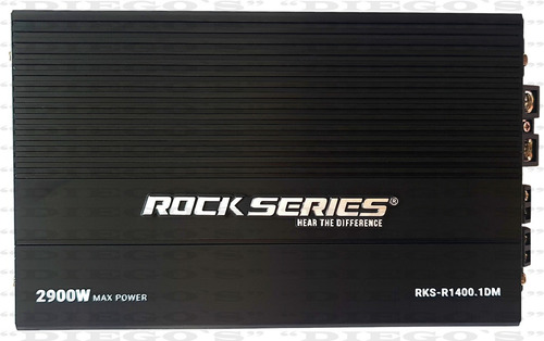 Imagen 4 de 9 de Amplificador Rock Series Rks-r1400.1dm 2900w 1 Canal 1 Ohm