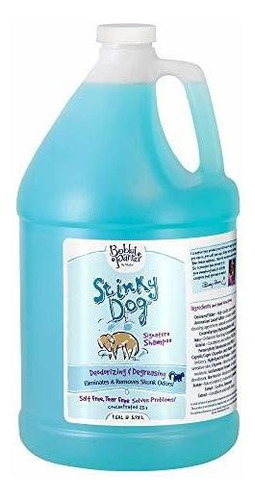 Bobbi Panter Stinky Perro Shampoo Natural, 1-galón.