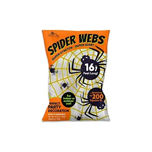 Telaraña De Araña, 200 Pies Cuadrados, Decoraciones D...