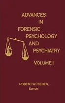 Comprar Advances In Forensic Psychology And Psychiatry - Robert W...