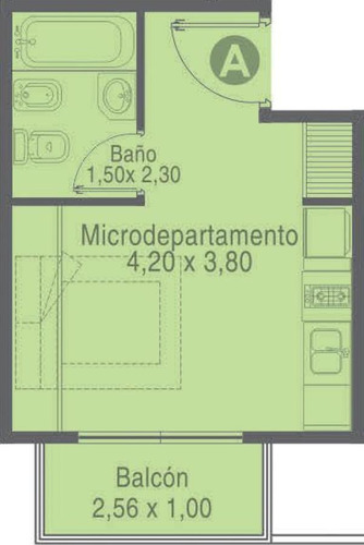 Imagen 9 de 22 de Departamento - Flores