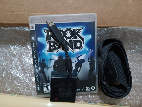 Guitarra Rock Band Para Ps2 , Ps3 , Ps4 Y Ps5 Sin Juego (Usado)