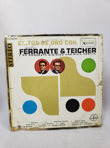 Exitos De Oro Con Ferrante Y Teicher Disco Vinilo Acetato 