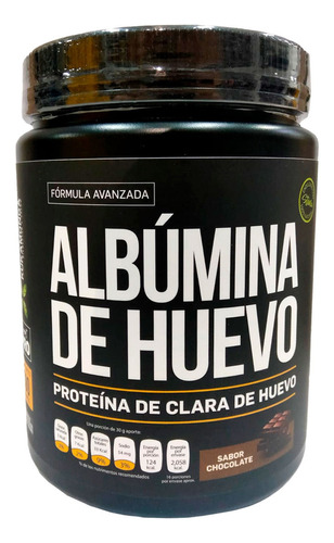 Albúmina De Huevo - 500 Gr Sabor Chocolate